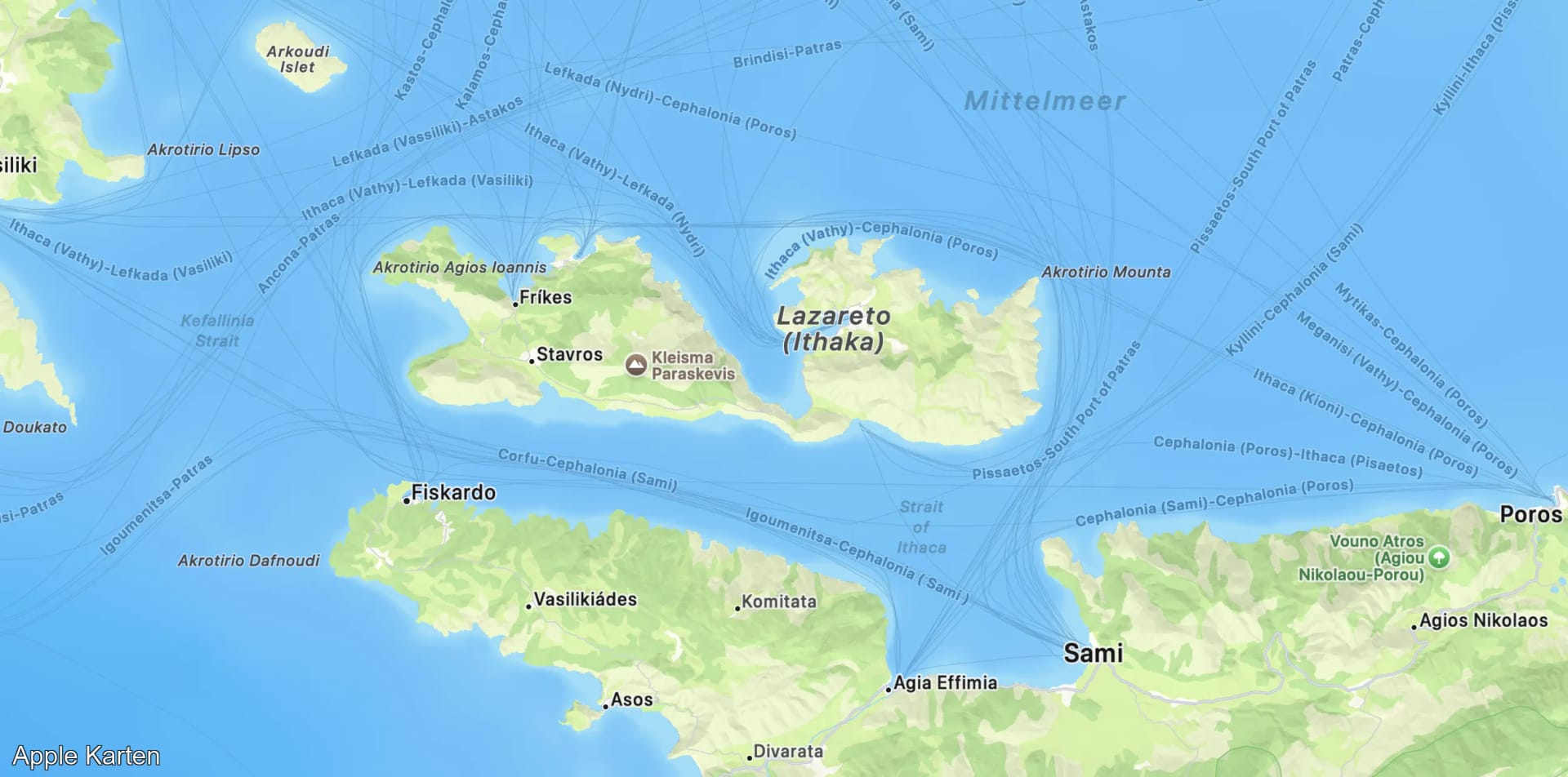Ithaka - Odysseus Heimatinsel